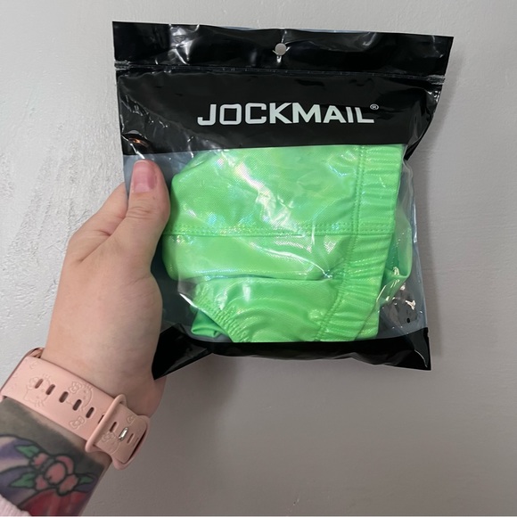 Men's JOCKMAIL JM798 - IRIDESCENT HOOK SWIM BRIEF - Picture 5 of 7